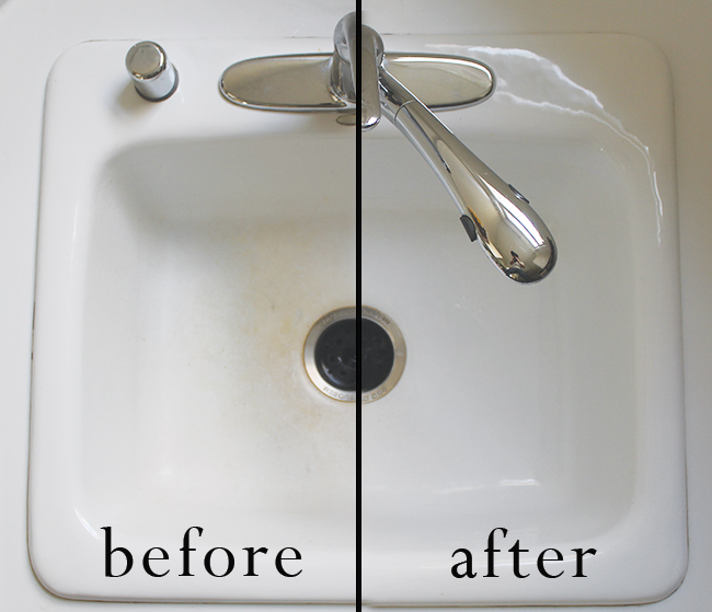 How to clean a kitchen sink in 3 minutes