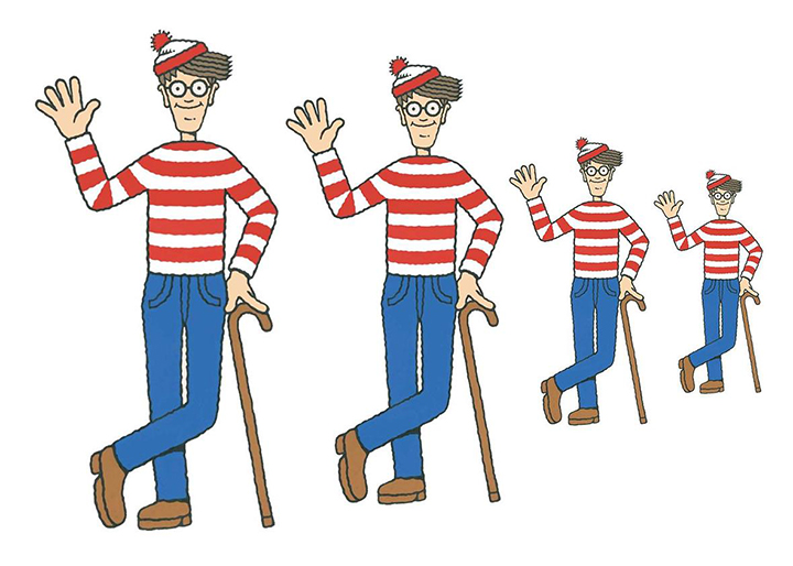 Sustainable thrift store Halloween costume ideas - Where's Waldo