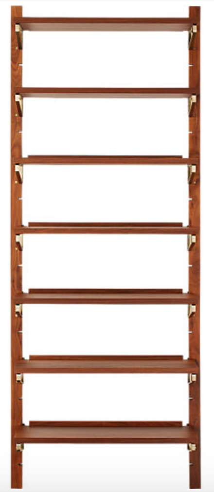 Mounted shelves act as attractive entryway shoe storage solutions. 