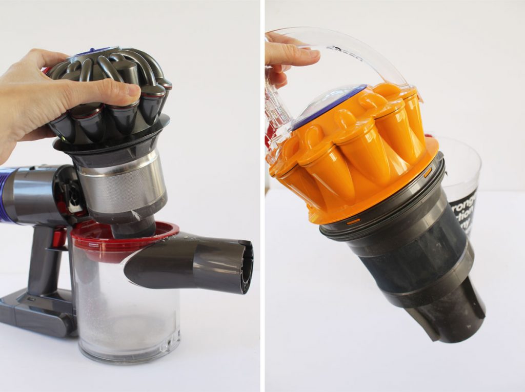How to clean Dyson vacuum cyclones