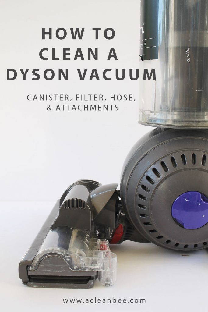 Learn how to clean a Dyson vacuum filter, hose and attachments regardless of what vacuum model you own! Keep your vacuum clean so it can clean your home.