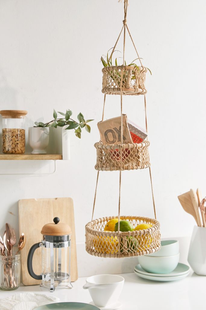 Hanging Fruit Baskets  - Fruit Storage Ideas