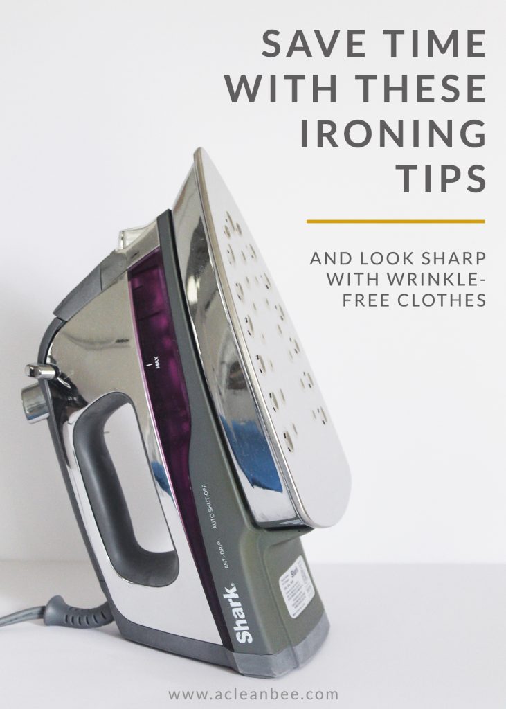 Ironing hacks that save time and leave you looking sharp.