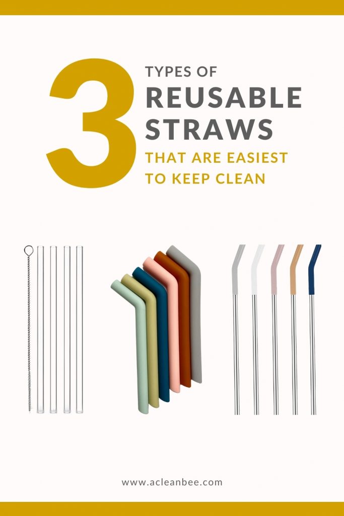The 3 types of reusable straws that are easiest to keep clean