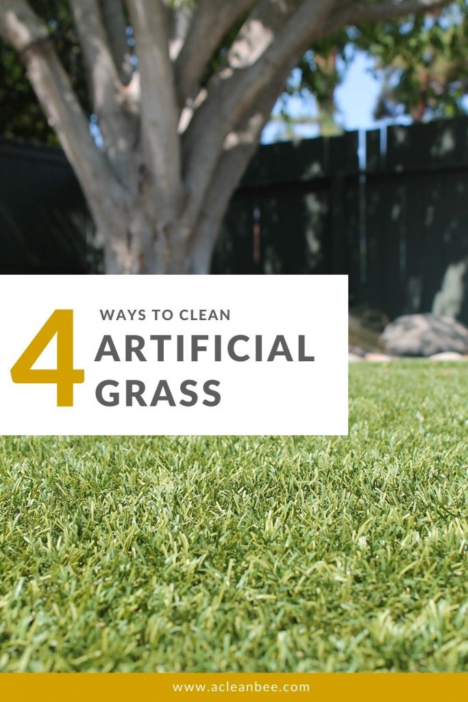 Learn how to clean your artificial grass