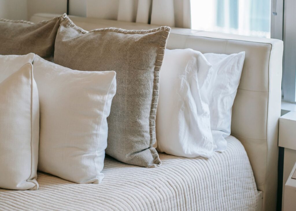 How to spot clean decorative pillows
