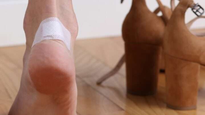 How to get blood out of shoes