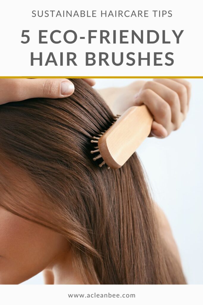 Eco friendly hair brushes