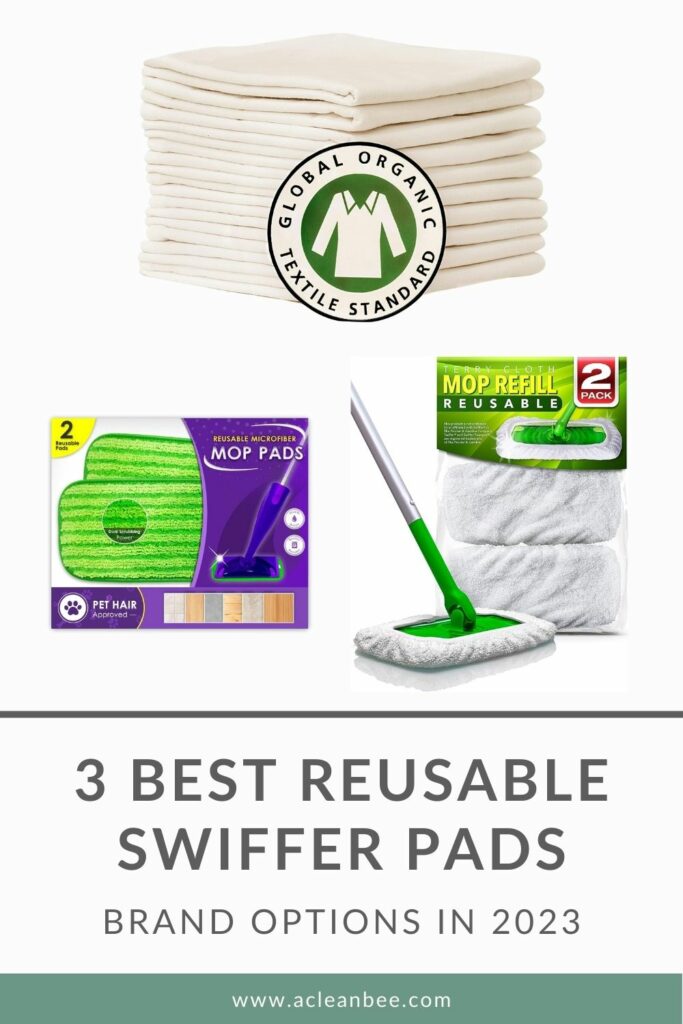 Upgrade your Swiffer WetJet with these washable, reusable Swiffer pads that are sustainable and long-lasting.