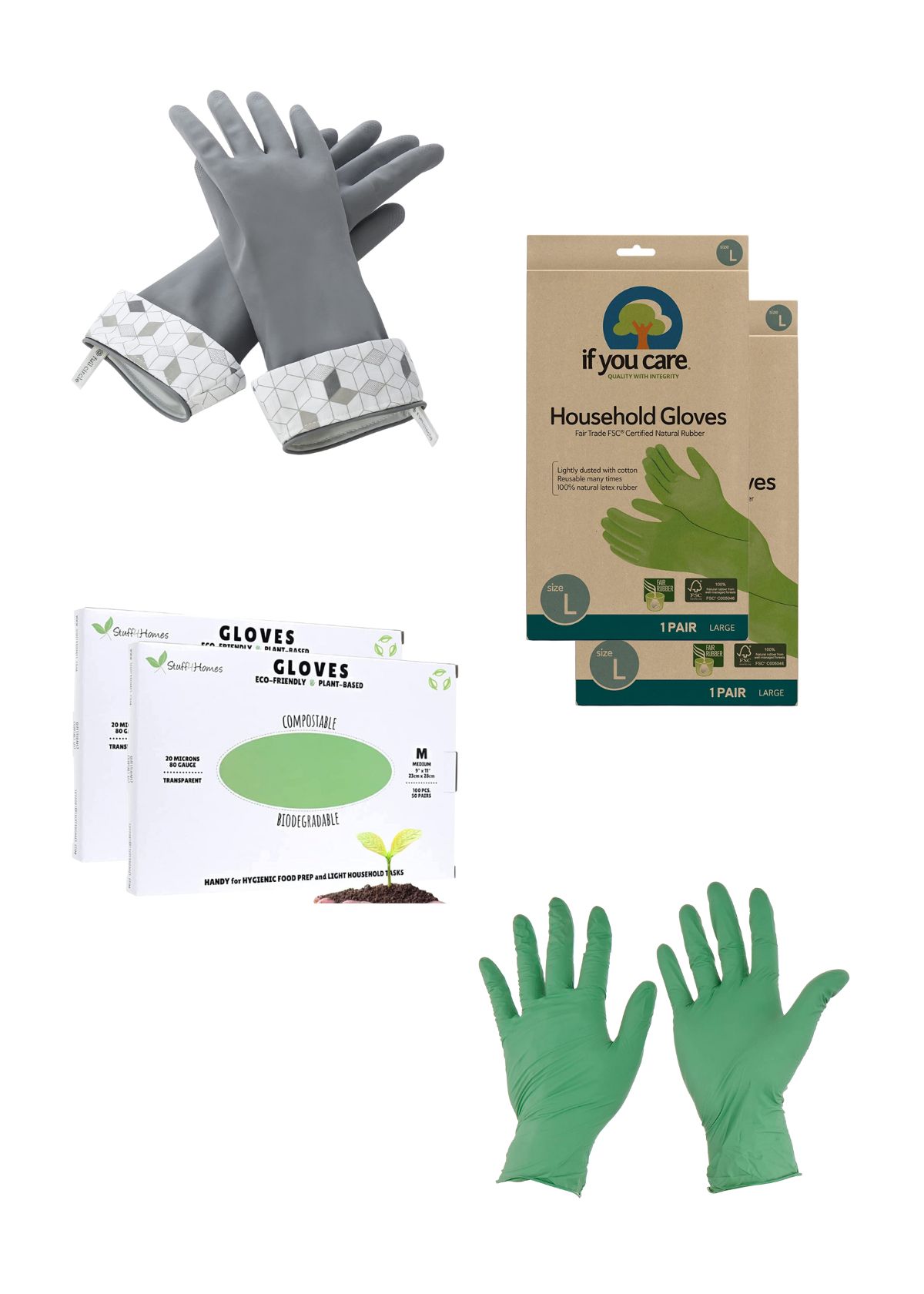 Eco-Friendly Cleaning Gloves