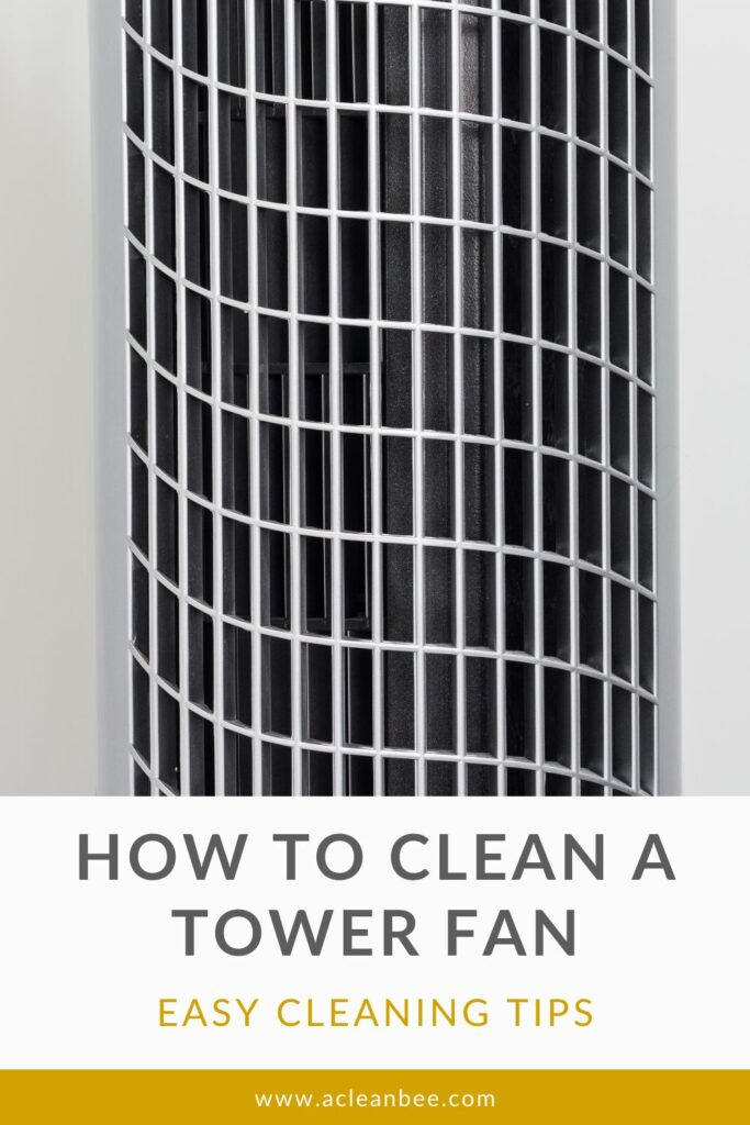 How To Clean A Tower Fan