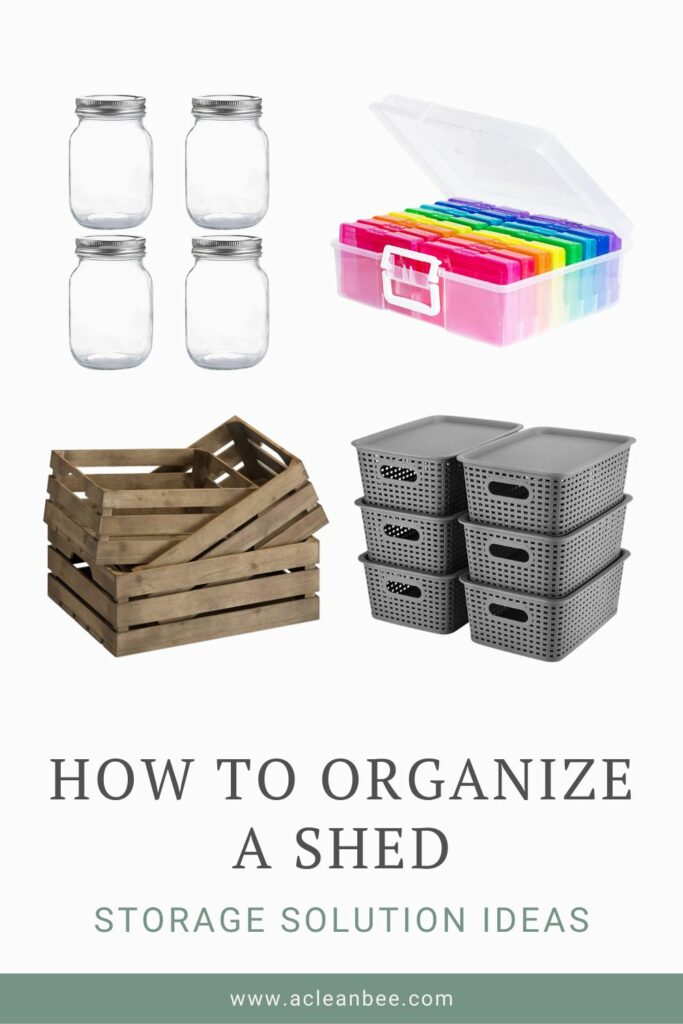 How To Organize A Shed Storage Solution Ideas