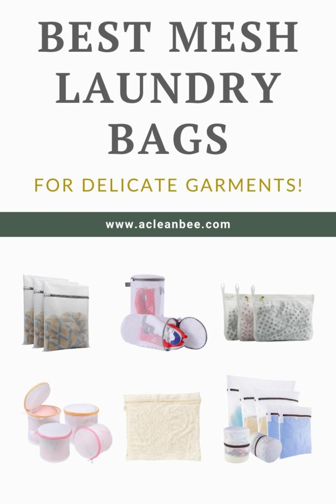 Mesh laundry bags products with text overlay Best Mesh Laundry Bags for Delicate Garments