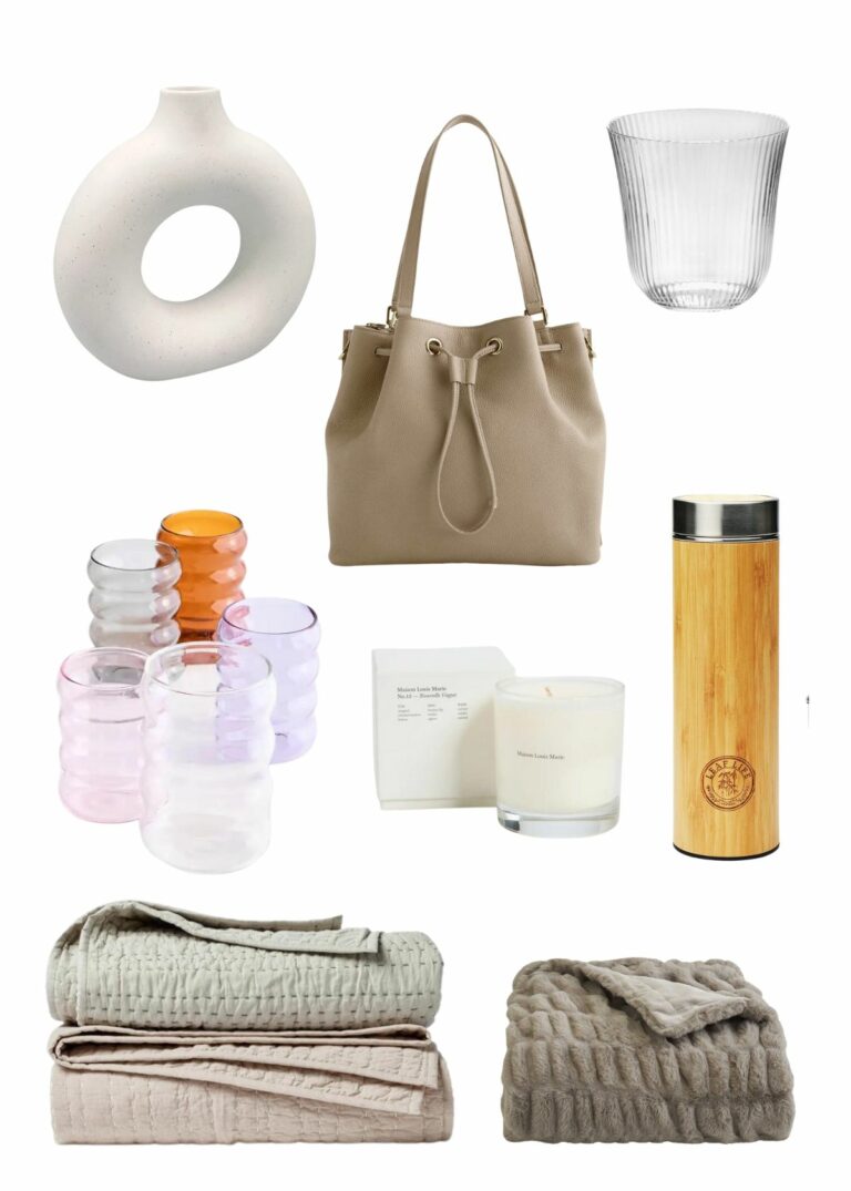 Photos of gift items for minimalists - 2023 Minimalist Gift Guide